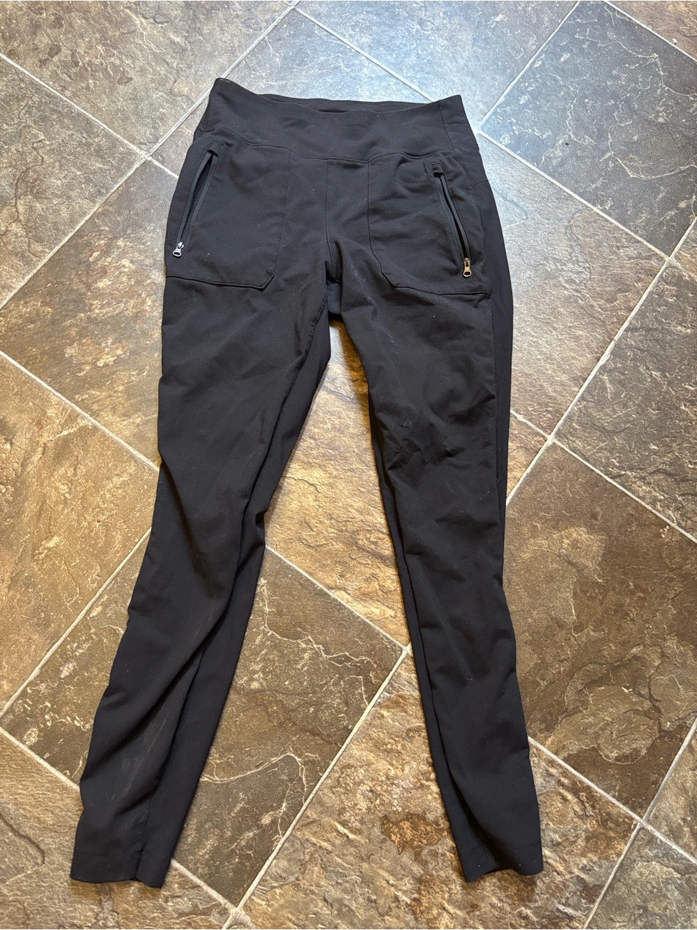 The North Face Black Leggings with Zippered Pockets